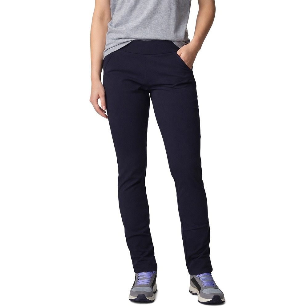 Columbia Anytime Casual Pull On Pants Womens Size XXL Navy Stretch Hiking EUC